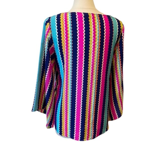 NWT Alice & Trixie 100% Silk Blouse Size Medium - Picture 5 of 6